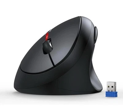 TECKNET Ergonomic Mouse, 4800 DPI Wireless 5 Adjustable DPI Levels, 6 Buttons - Image 1 of 3