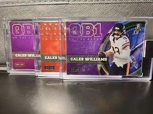 💥🏈3 - Caleb Williams 2023 Wild Card QB1 On The Clock #/# Football Bears USC🏈💥 - Bild 1 von 5