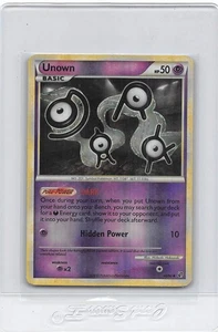 UNOWN 40/90 - REVERSE HOLO - HGSS UNDAUNTED - 2010 Pokemon Card - MP/HP - Picture 1 of 2