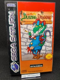 Blazing Dragons (Sega Saturn, 1996 - PAL) in OVP + Anleitung