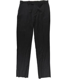 Calvin Klein Mens Wool Dress Pants Slacks, Black, 39W x UnfinishedL - Picture 1 of 2