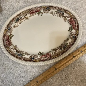 Johnson Bros Devonshire #118579 Large Oval Serving Platter Dish Multicolor - Picture 1 of 5