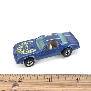 VTG 1977 1980 Hot Wheels Blackwall Hot Bird Blue Pontiac Firebird Hong Kong - Picture 1 of 8