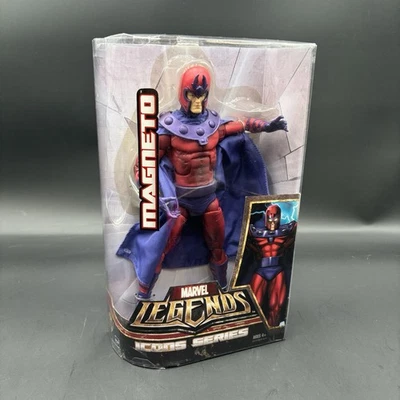 Figura de acción Hasbro Marvel Legends Icons Series: Magneto 12" 2007 NUEVO Foto 1 de 4