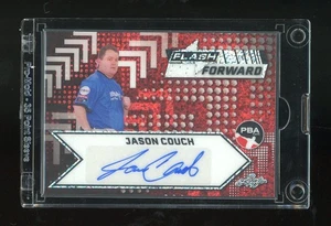 2025 Leaf Electra PBA bowling flash avanti rosso auto Jason Couch CD# FF-JC1 SN 5 - Foto 1 di 2