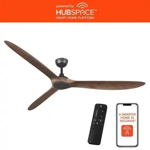 Home Decorators Tager 72 in. Indoor/Outdoor Smart Ceiling Fan W/ Remote - Picture 1 of 12
