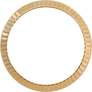 Original Rolex Damen geriffelte Lünette in 18k Gelbgold für 26mm - Bild 1 von 10