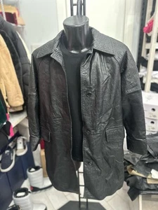 Lederjacke Frau Tg44 Schwarz LLV1803 - Bild 1 von 11