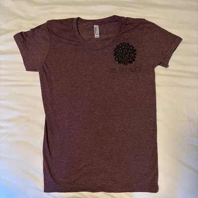 Camiseta elegante de polialgodón manga corta American Apparel para mujer  Foto 1 de 4