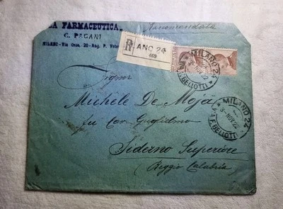 storia postale regno d'italia 1922 - Immagine 1 di 4