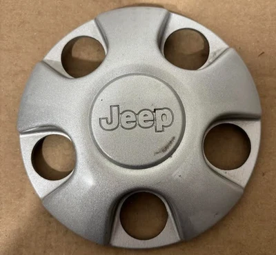 (1) Tapa central de 5 orejetas Jeep Liberty Wrangler 1993-2007 OEM 5GL69S4AAB JLW-3 Foto 1 de 4