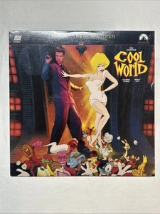 NEW Cool World (Laserdisc, 1993) Brad Pitt Kim Basinger Widescreen SEALED - Picture 1 of 2