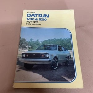 Datsun 1200 and B210 1971-1978 Clymer Shop Repair Manual A151 - Bild 1 von 3
