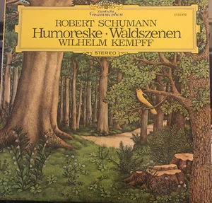 Schumann Humoreske Waldszenen Kempff Deutsche Gramophone Vinyl LP 2530410 1974 - Picture 1 of 4