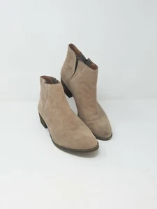 Lucky Brand women 9 LP-Benissa suede ankle booties tan - Picture 1 of 8