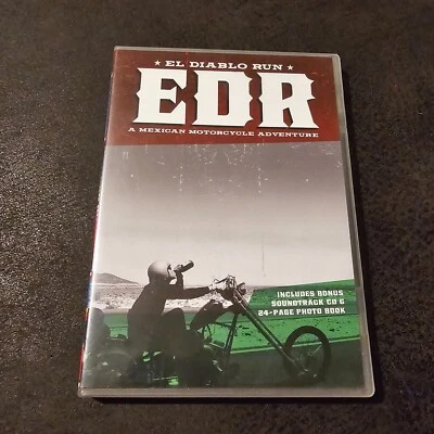 El Diablo Run EDR A Mexican Motorcycle Adventure DVD CD Soundtrack - Image 1 of 4