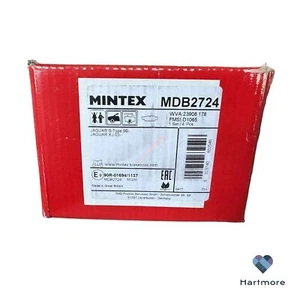 Juego de pastillas de freno delanteras izquierda/derecha Mintex MDB2724 - Imagen 1 de 2