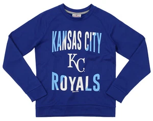 Outerstuff MLB Youth/Kids Boys Kansas City Royals Performance Fleece Sweatshirt - Picture 1 of 6
