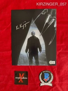 ¡FOTO FIRMADA DE KEN KIRZINGER AUTOGRAFIADA 8x10! ¡FREDDY VS JASON! ¡JASON! ¡BECKETT! - Imagen 1 de 2