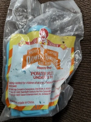 Happy Meal Power Flute under 3-4Toy McDonald's 1995  - NEW Power Rangers Movie - Image 1 of 3