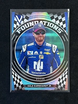 2018 Panini Victory Lane - Foundations #F1 Dale Earnhardt Jr. - Blue /25 SP - Image 1 of 2
