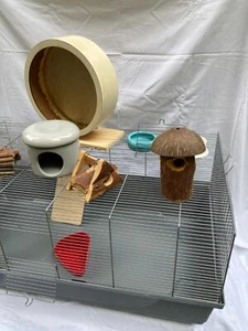 Hamster oder Mäusekäfig (2) L: 0,97 x B: 0,51 x H: 0,38 cm - Bild 1 von 11