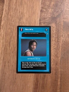 Star Wars CCG - SWCCG - There is No Try Shield - EX Cond - Picture 1 of 1