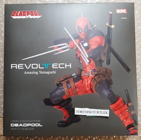 Kaiyodo Revoltech AMAZING YAMAGUCHI #025 Deadpool ver.2.0 Marvel Cover
