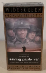 Saving Private Ryan 2 VHS Tape WIDESCREEN Limited Edition New and Sealed - Picture 1 of 4