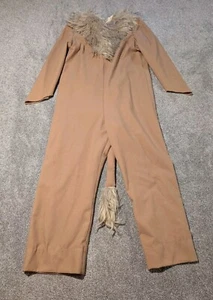 Vintage Lion Costume Adult Small? Talon Zipper 1980s No Mask  - Picture 1 of 15