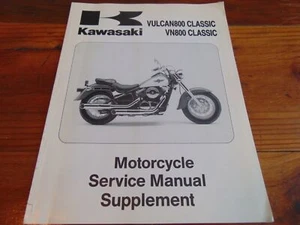 Kawasaki VULCAN 800 CLASSIC 99924-1199-51 SUPPLEMENT mechanic service manual - Picture 1 of 3