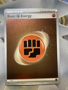 Pokémon TCG Basic Fighting Energy Scarlet & Violet 151 SVE006 Cosmos Holo Energy