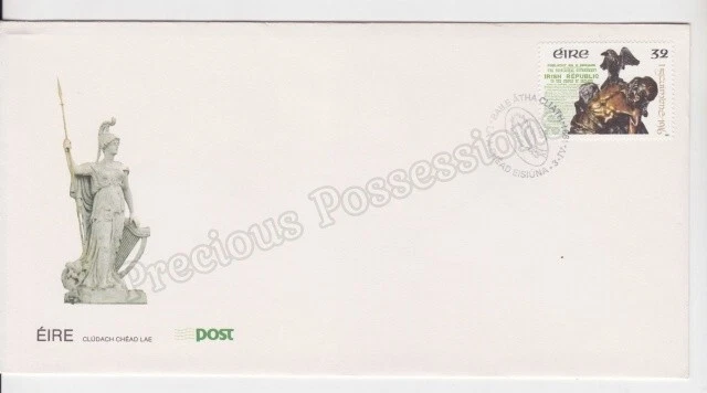 ИРЛАНДИЯ EIRE КОНВЕРТ ПЕРВОГО ДНЯ ВЫПУСКА 1991 ПАСХАЛЬНЫЙ ВОСХОД 75-Я ЮБИЛЕЙНАЯ МАРКА  - Изображение 1 из 1