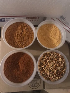 Variety .5 pound Each Berbere , Mitten Shiro , Mitmita & Qolo Kolo Ethiopian - Picture 1 of 2