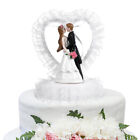 Dekoracja tortu weselnego Panna młoda Pan młody Topper na tort Desktop Rękodzieło