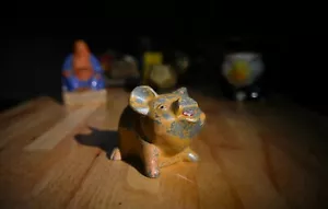 Vintage Cast Metal Piggy Bank ENB Promo - Picture 1 of 3