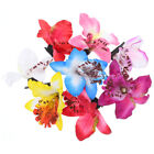  16 Pcs Orchid Edge Clip Flower Hair Clips Clamp Small and Fresh
