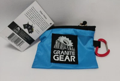 GRANITE GEAR Trail Wallet Hiking Camping Blue NEW w/ Tags Nylon Water Resistant - Image 1 of 4