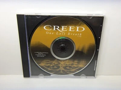 PROMO  CD  SINGLE,  CREED "ONE LAST BREATH"  2001 WIND-UP ENTERTAINMENT - Image 1 of 3