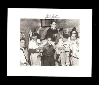Fotografía 8x10 firmada por Bob Feller autenticada HSC Foto 1 de 3