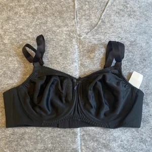 Bali BH 36C Comfort U Flower Bali Schwarz Midnight Bügel 0180 NEU Vintage - Bild 1 von 14