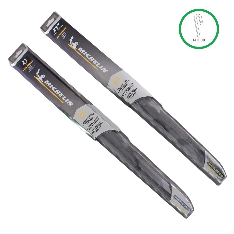 Paquete de 2 limpiaparabrisas Michelin Pro Series 21" rendimiento para todas las estaciones 00173-8 Foto 1 de 4