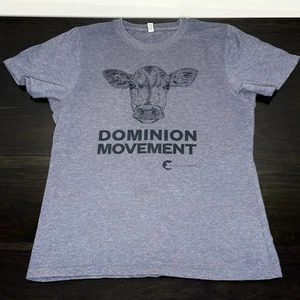 Rare Dominion Movement T-shirt Australia Double Sided MED Recycled Materials - Picture 1 of 9