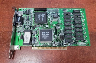 Vintage ATI mach64 PCI Graphics Card 2MB DRAM - Image 1 of 4