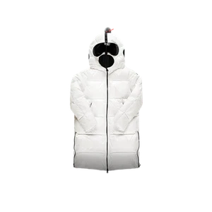(Kids) AI Riders Ripstop Goggle Long Down Jacket White - Picture 1 of 1