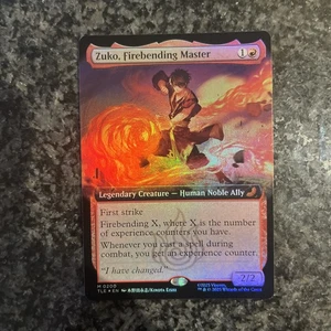 Zuko, Firebending Master Extended FOIL MTG Avatar: TLA  - Picture 1 of 2
