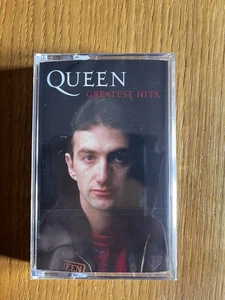 Queen Greatest Hits Cassette John Deacon Still Sealed Mint Condition - Picture 1 of 3