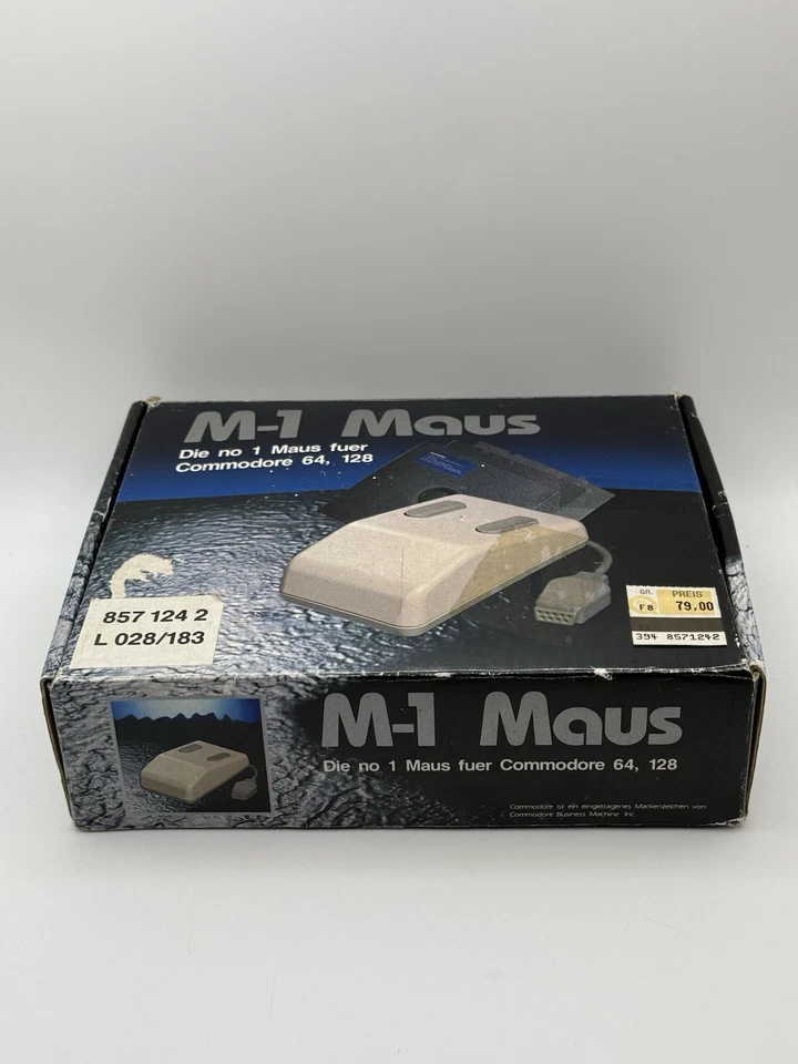 M-1 Maus Commodore 64 128 OVP WIE NEU - Bild 1 von 4