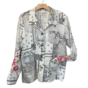 EUC Johnny was Ashton Bandana work jacket size medium - Picture 1 of 9