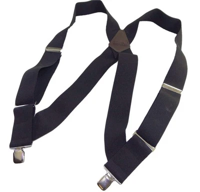 Holdup Hip-clip Style 2" Wide Trucker Suspenders with USA Patented No-slip® C... - Image 1 of 4